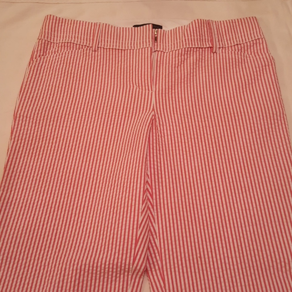 BCBG Searsucker Pants. Sz. 8.